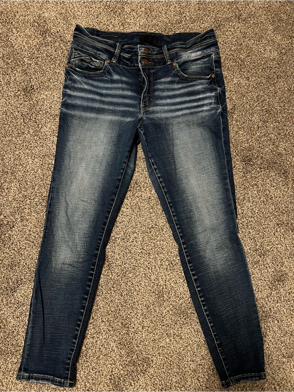 Buckle Black Fit No. 53 Ankle Skinny Jeans Dark Wash